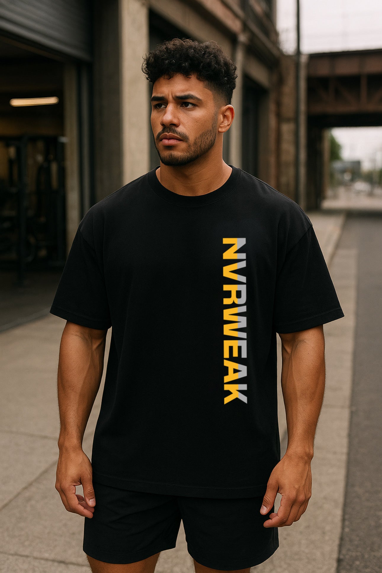 NVRWEAK Essential Tee | Unisex Oversized Boxy Lightweight Tee
